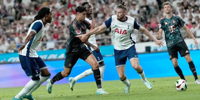 Tottenham với Bayern